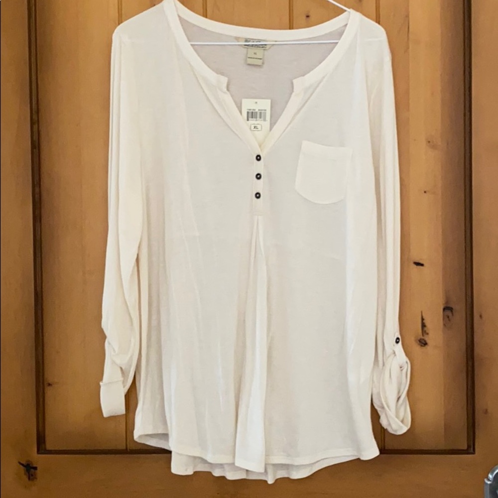 Classic Lucky Brand Pocket Top
